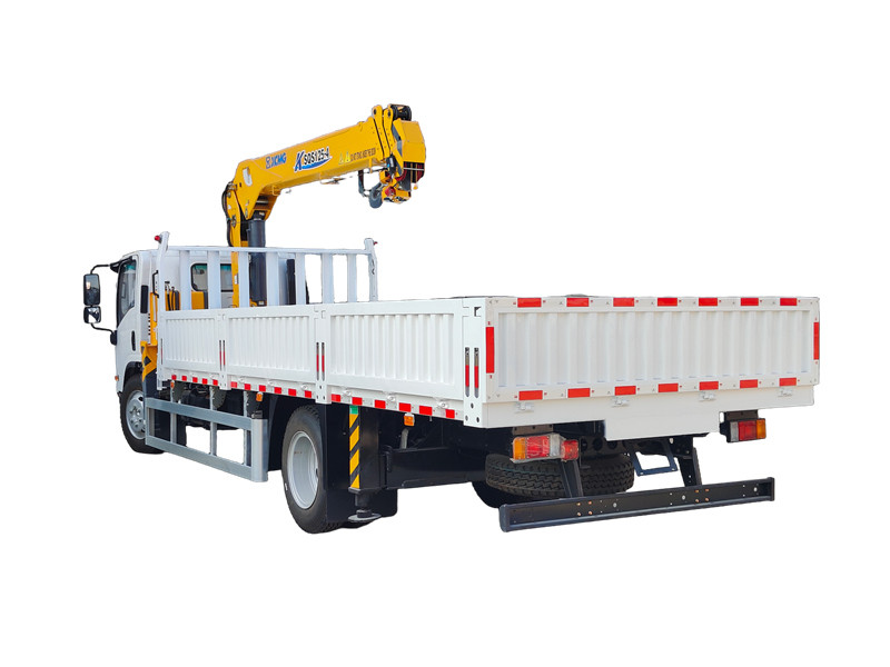 ISUZU NPR service truck with crane