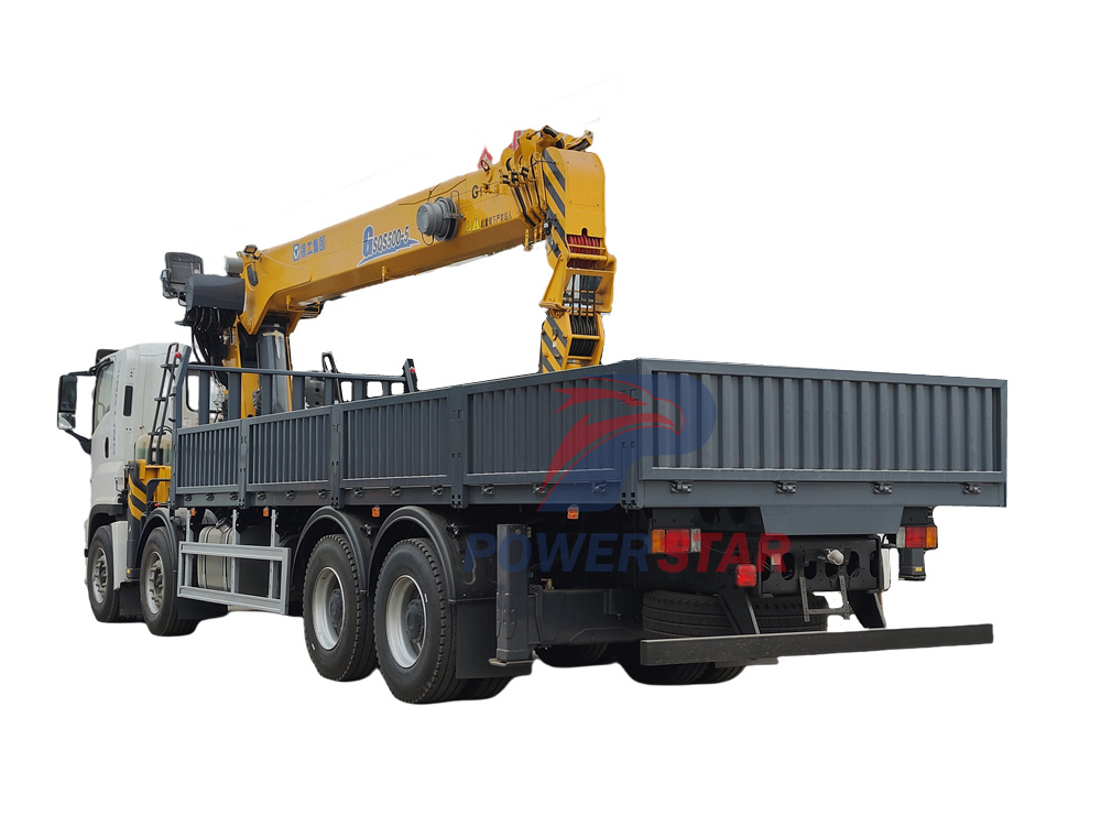Isuzu GIGA 20TONS boom crane truck