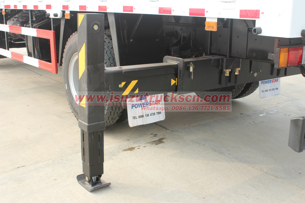 Ethiopia hydraulic truck crane Isuzu