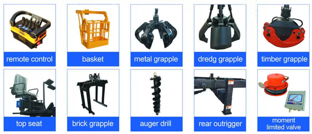 ISUZU truck mounted crane