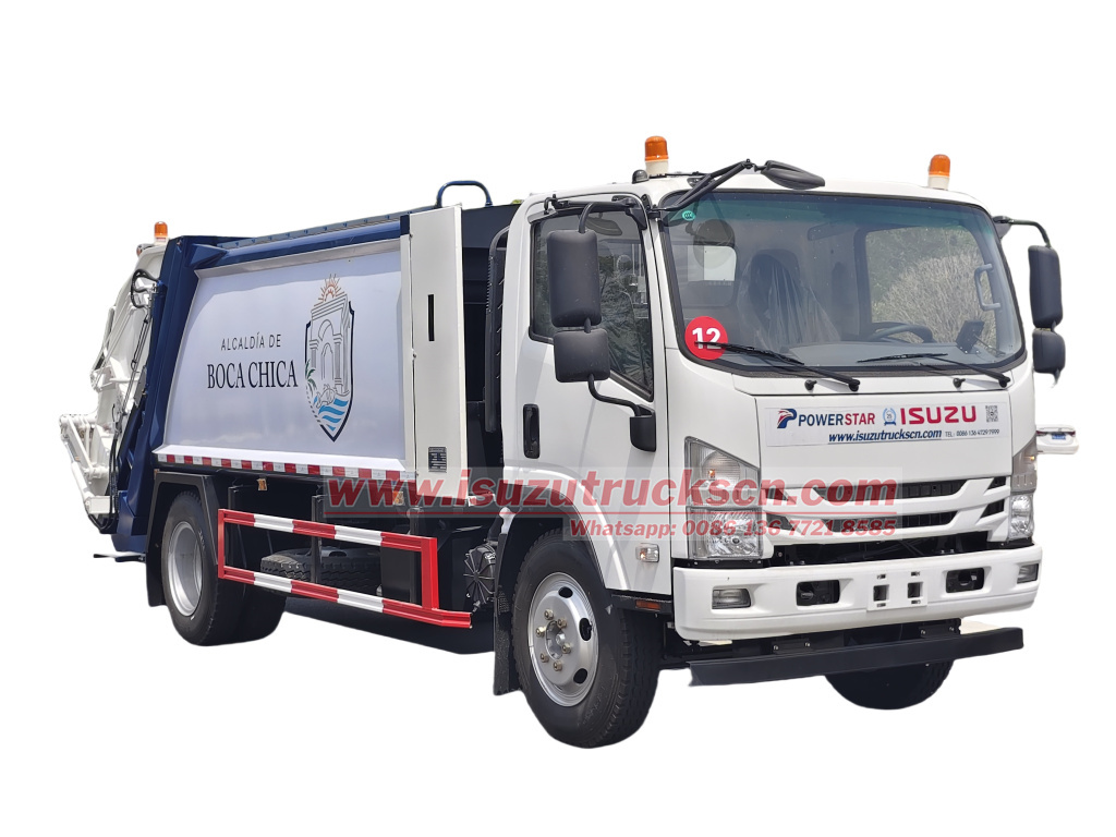 How to buy Isuzu garbage compactor truck in Algeria?