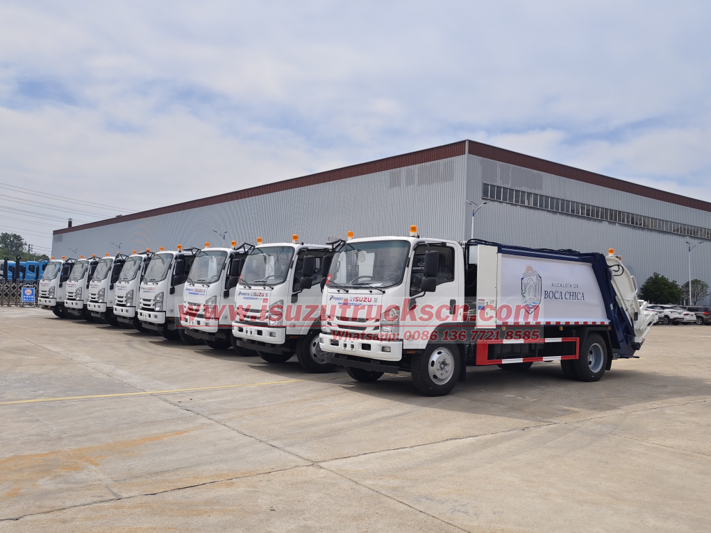 How to buy Isuzu garbage compactor truck in Algeria?