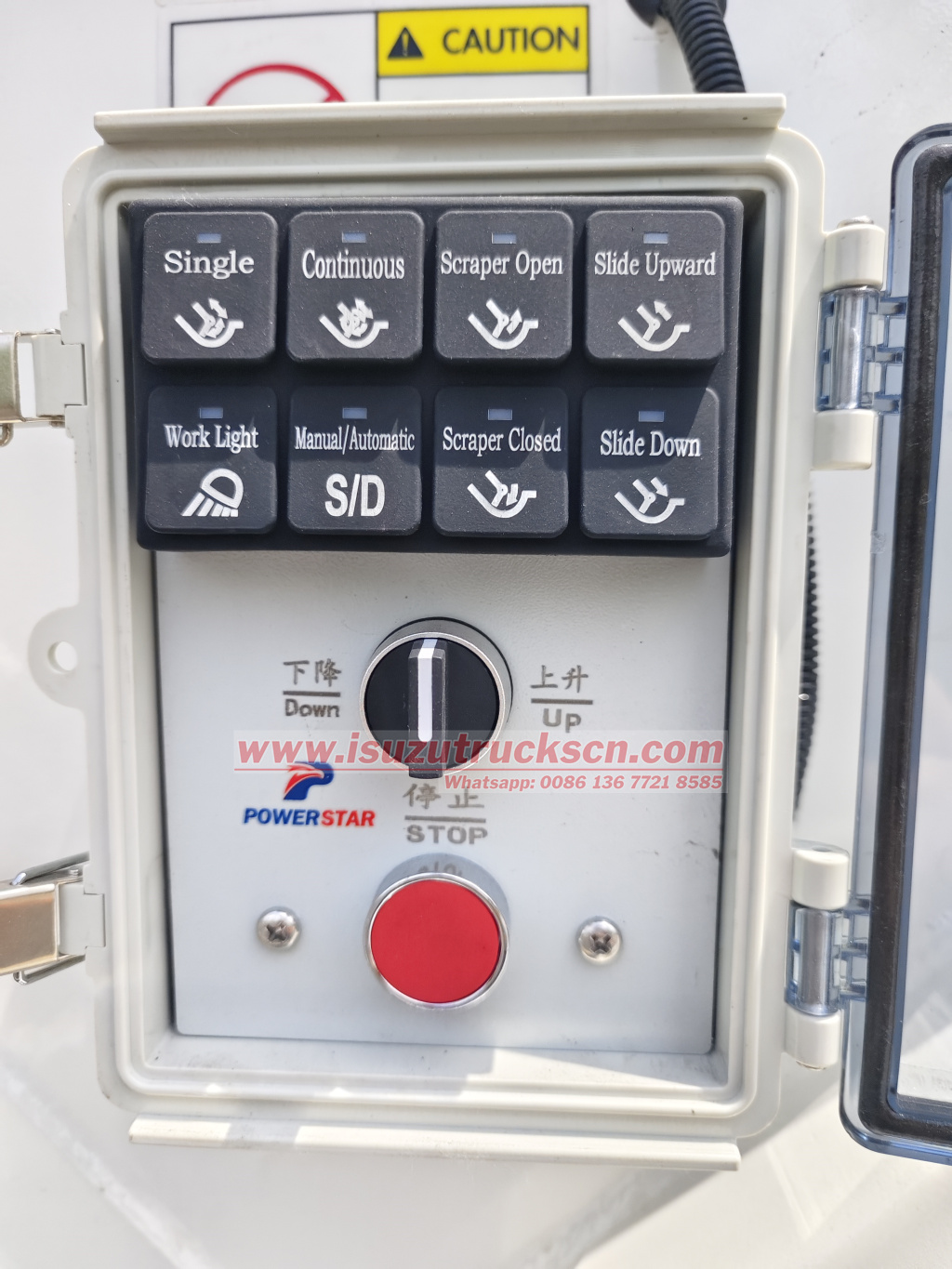 How to buy Isuzu garbage compactor truck in Algeria?