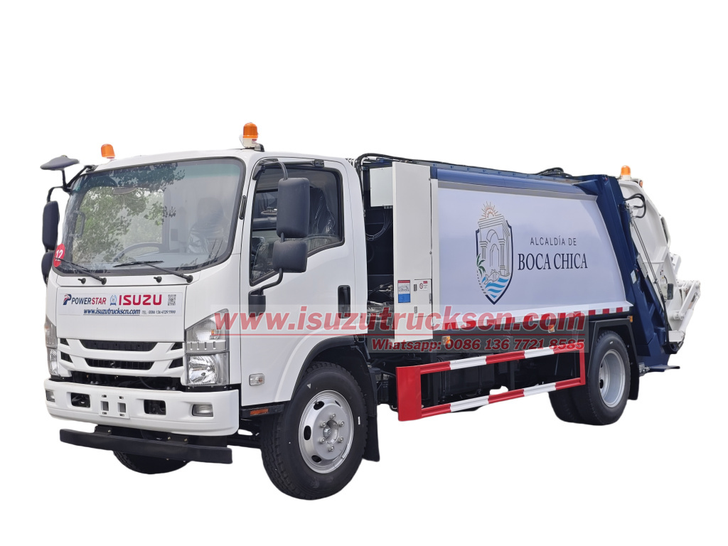 How to buy Isuzu garbage compactor truck in Algeria?