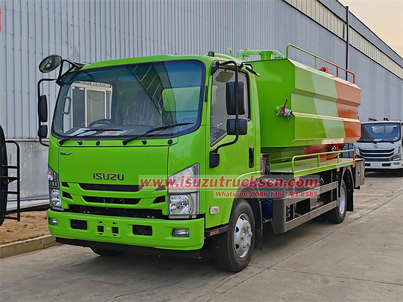 Isuzu 700P RHD 5cbm sewage cleaning truck