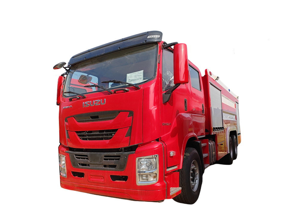 Tunisia Isuzu 15000 liters fire protection tender