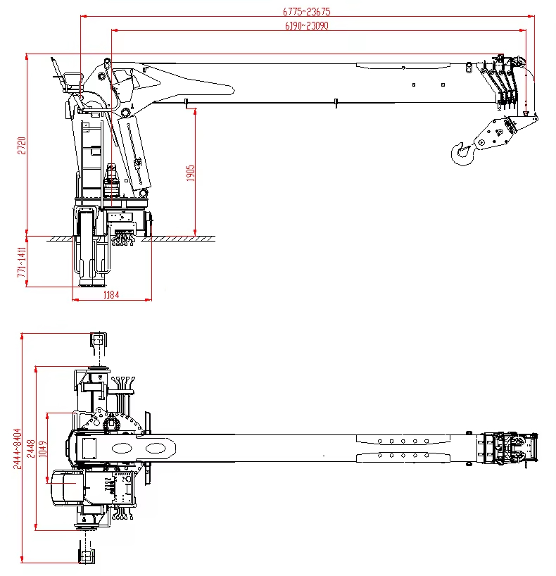  XCMG GSQS500-5 boom crane