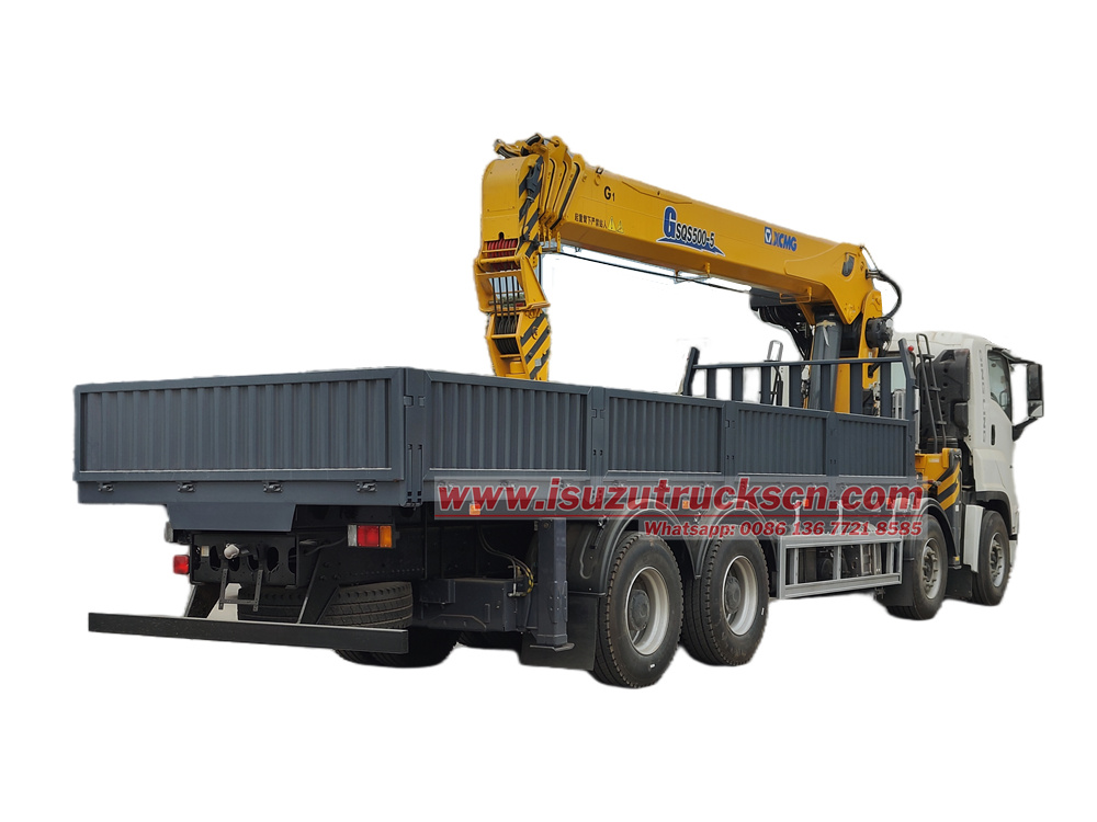 Isuzu GIGA 520HP engine 20tons telescopic crane