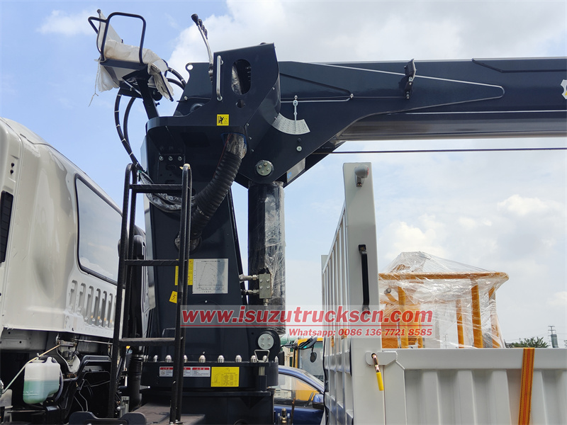 Isuzu GIGA 6 wheeler truck with 8T telescopic crane