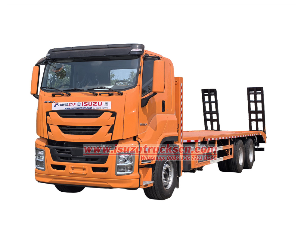 Isuzu 20 Ton hydraulic self-loader truck