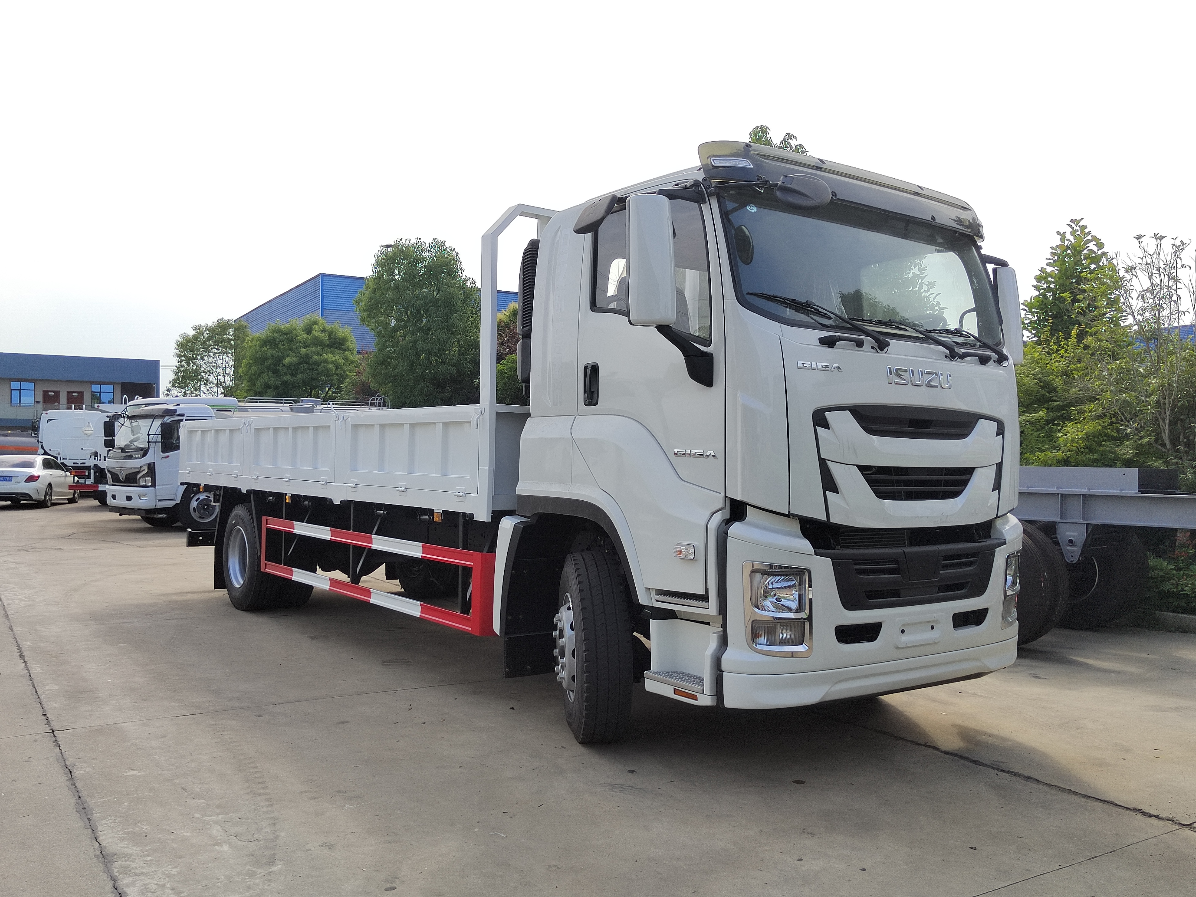 Philippines 2026 Model 10Ton 15ton Flatbed cargo truck Isuzu