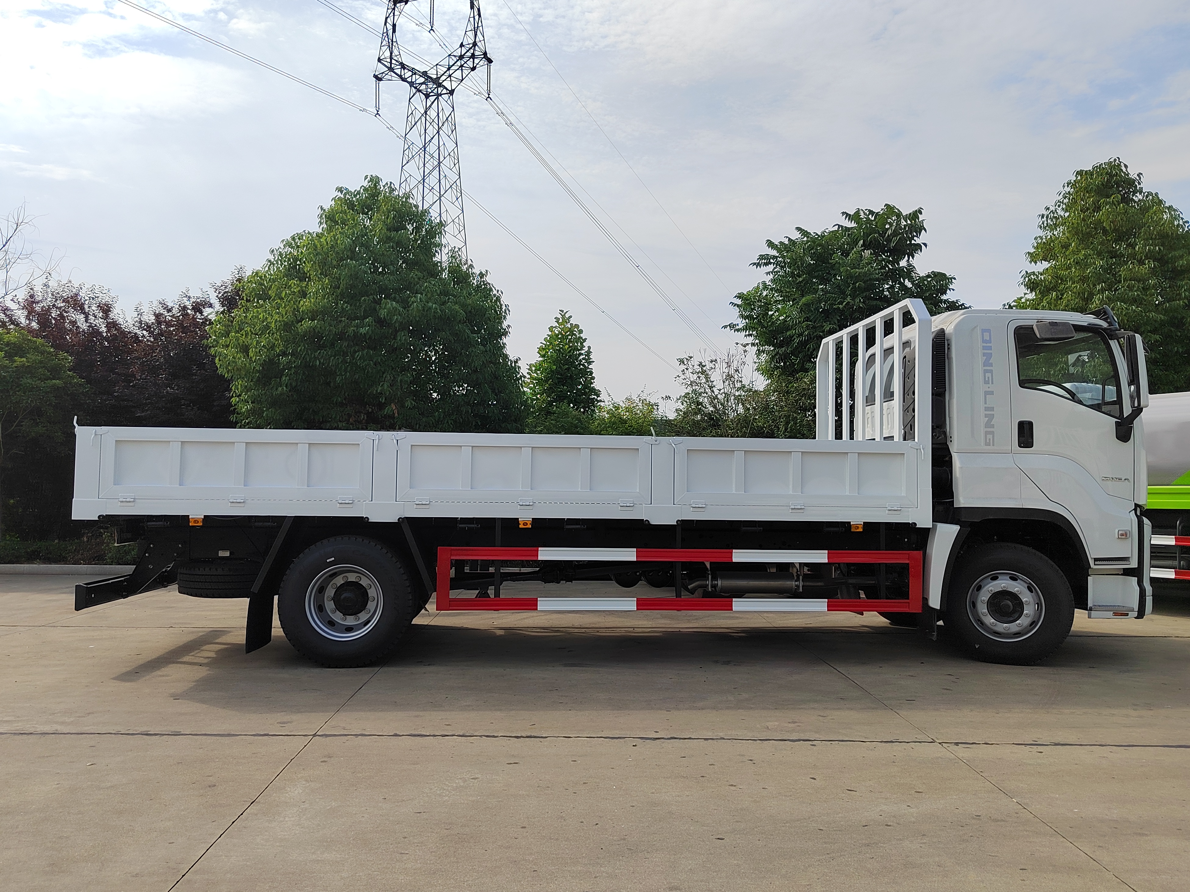 Philippines 2026 Model 10Ton 15ton Flatbed cargo truck Isuzu