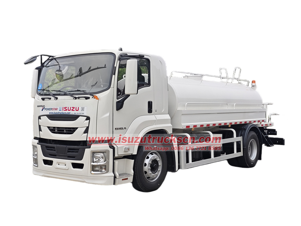 Isuzu 10 Cbm water hauling bowser truck 