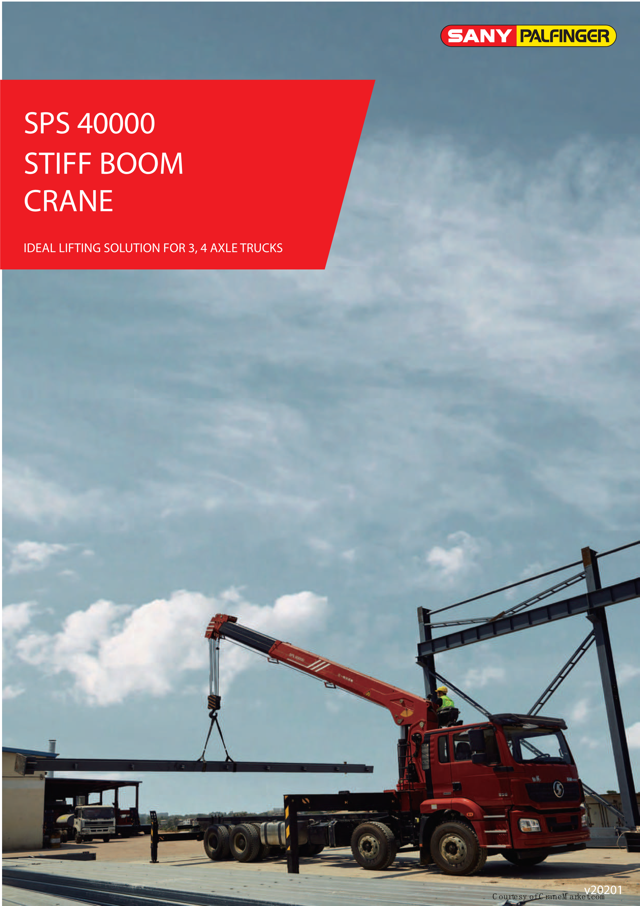 Cambodia 16ton Isuzu Giga cargo truck loader crane specifications