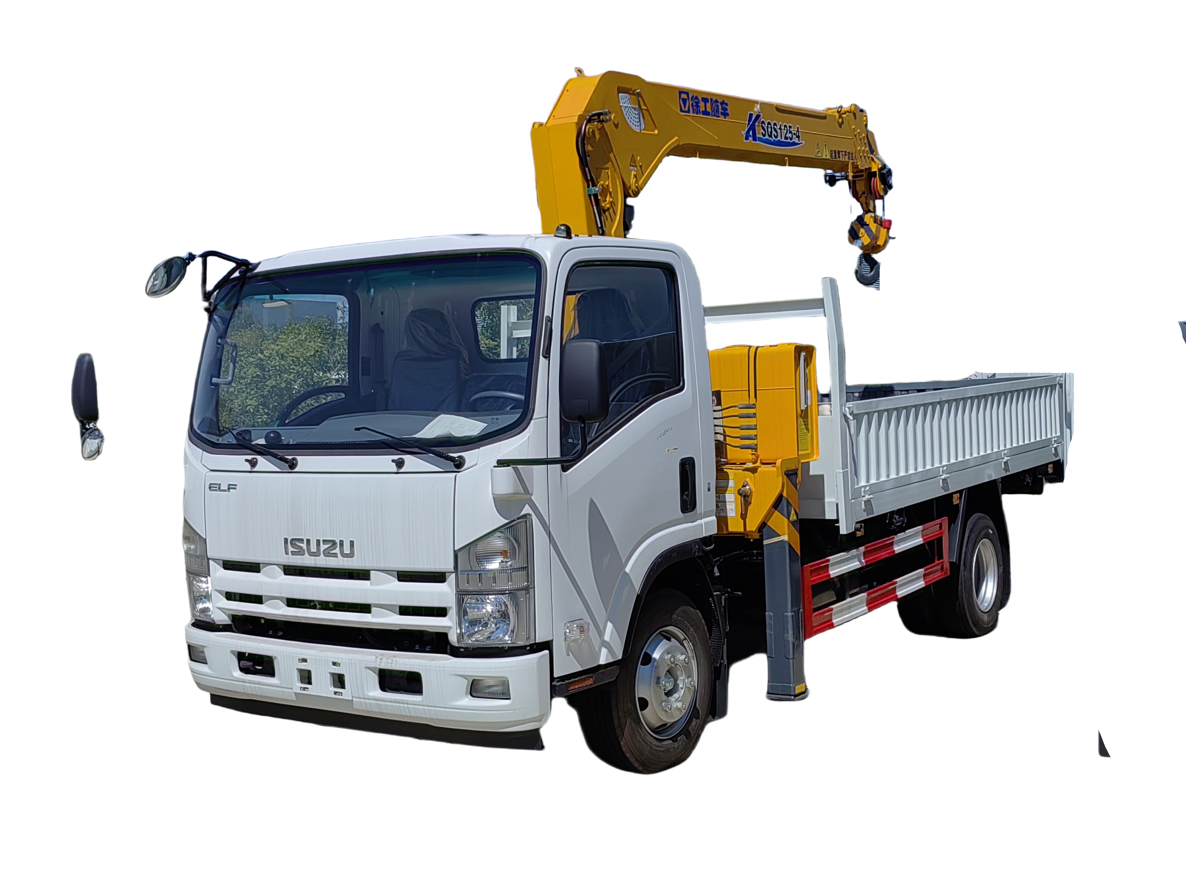 Palau 5tons Boom truck crane Isuzu