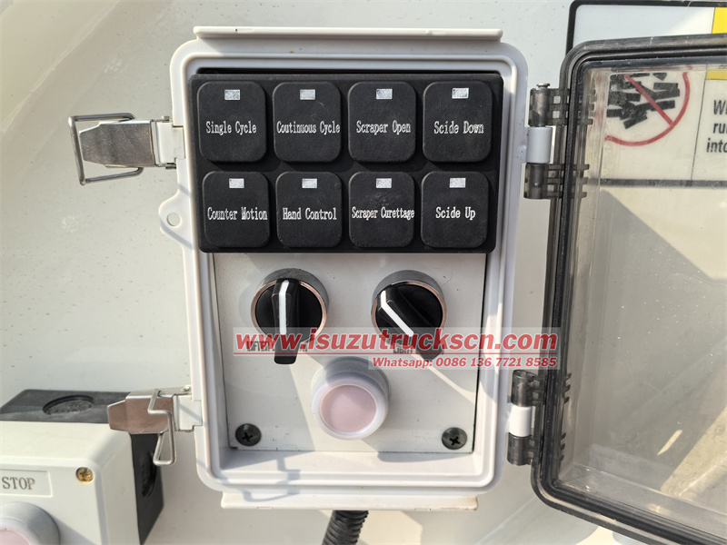 Tailgate electronic control box