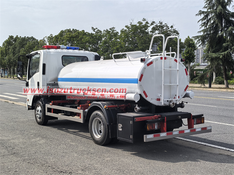 Isuzu KV100 stainless steel drinking water truck