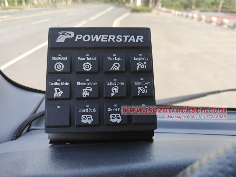 Cab electronic control box: