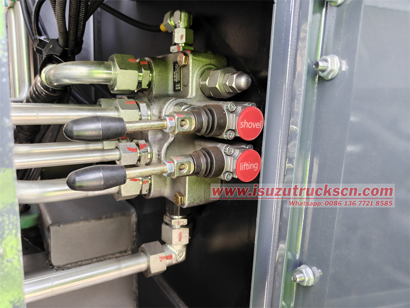 Driver side manual hydraulic lever