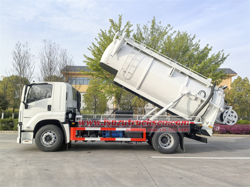 ISUZU new FTR combined sewer jetting truck