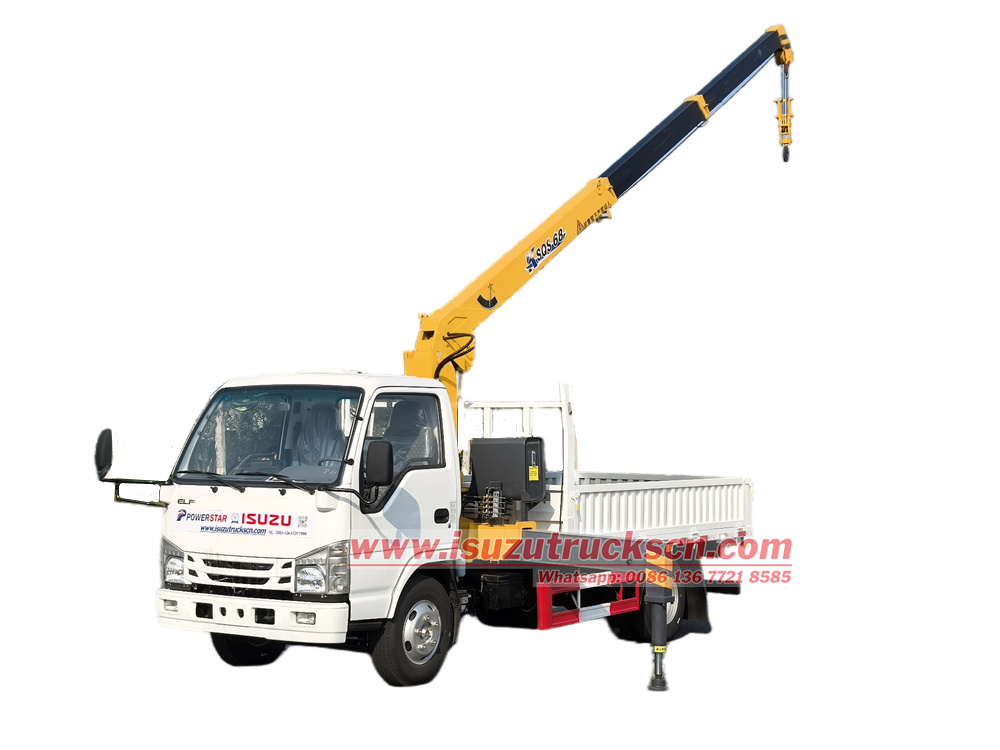 Palau 3 Ton Lorry crane Isuzu