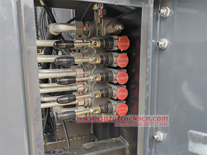 Driver side manual hydraulic lever