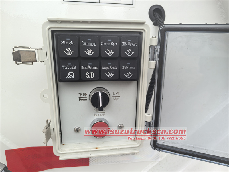 Tailgate electric control box