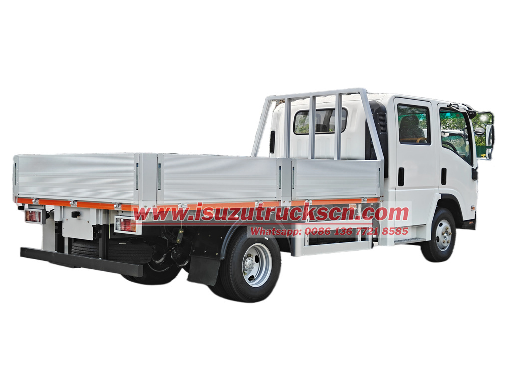 Isuzu aluminum alloy dropside cargo dtruck