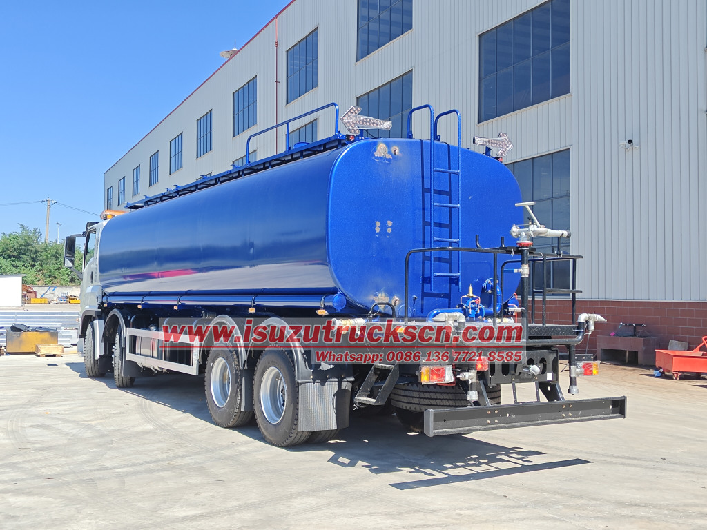 Powerstar Isuzu giga 8x4 30,000L Water Tanker Trucks for Philippines mining site