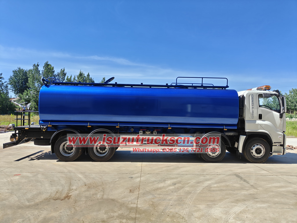 Powerstar Isuzu giga 8x4 30,000L Water Tanker Trucks for Philippines mining site