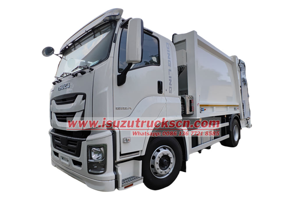 Isuzu Heli design Rear Loaders Truck 