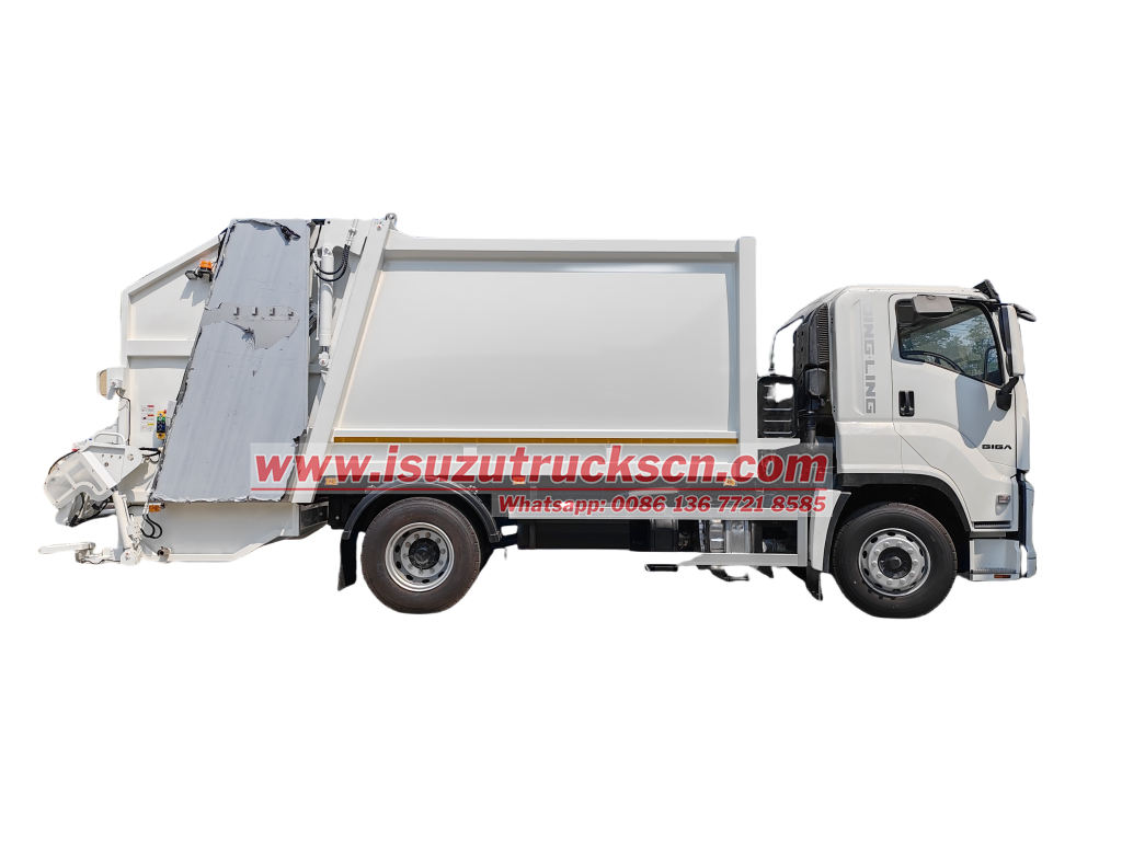 Isuzu Heli design Rear Loaders Truck 