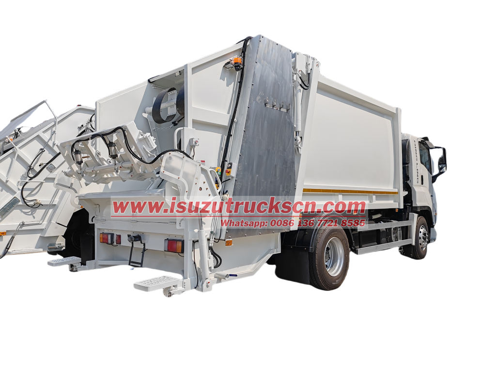 Isuzu Heli design Rear Loaders Truck 