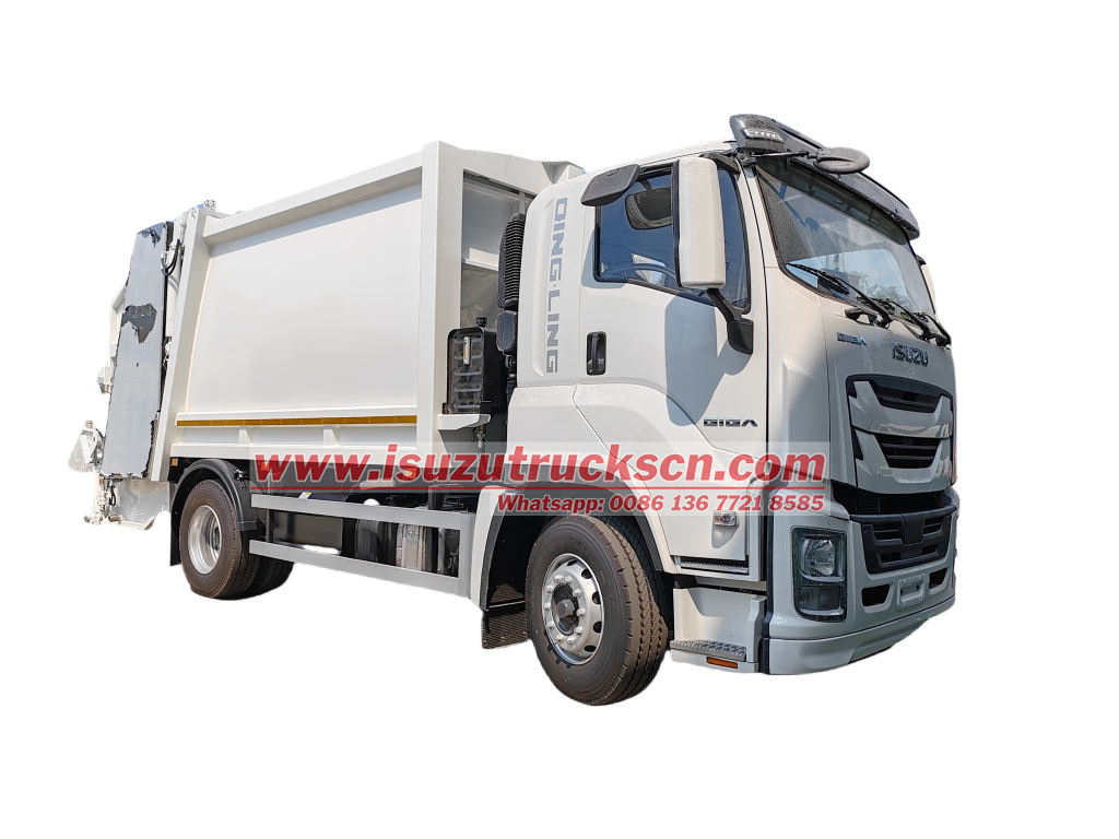Isuzu Heli design Rear Loaders Truck 