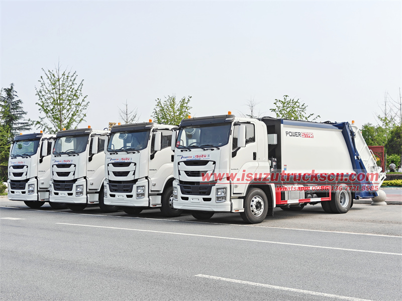 Isuzu new FVR 14cbm waste collection truck
