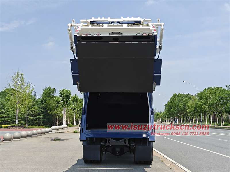 Isuzu GIGA 6HK1 engine garbage compactor truck