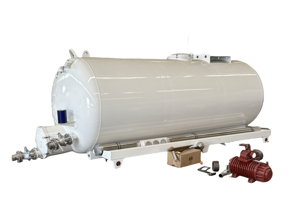 Philippines Vacuum truck tanker bodies with Jurop PN106D
