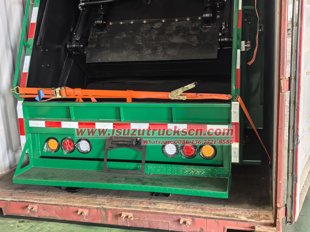 FIJI 15units Rear Loader Garbage Truck body 