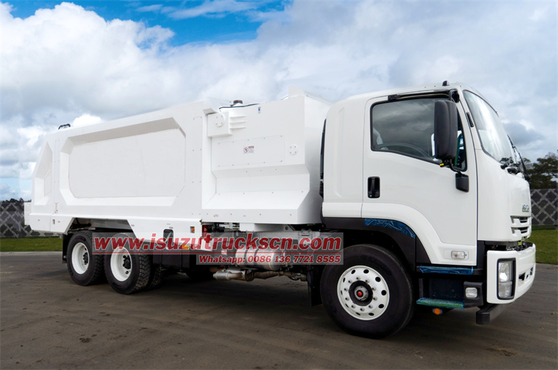 Isuzu GIGA 6x4 20cbm side loader rubbish truck
