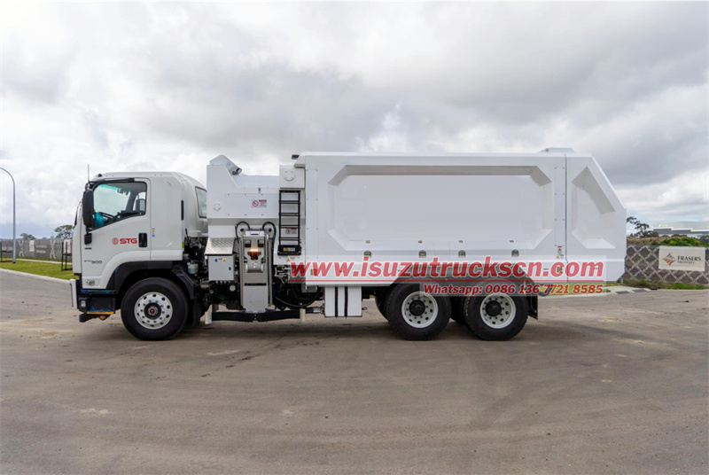 Isuzu FVZ Side-mounted Compactor Garbage Truck