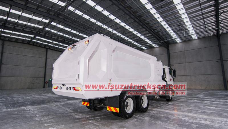 Isuzu FVZ 6x4 20cbm side loader garbage truck