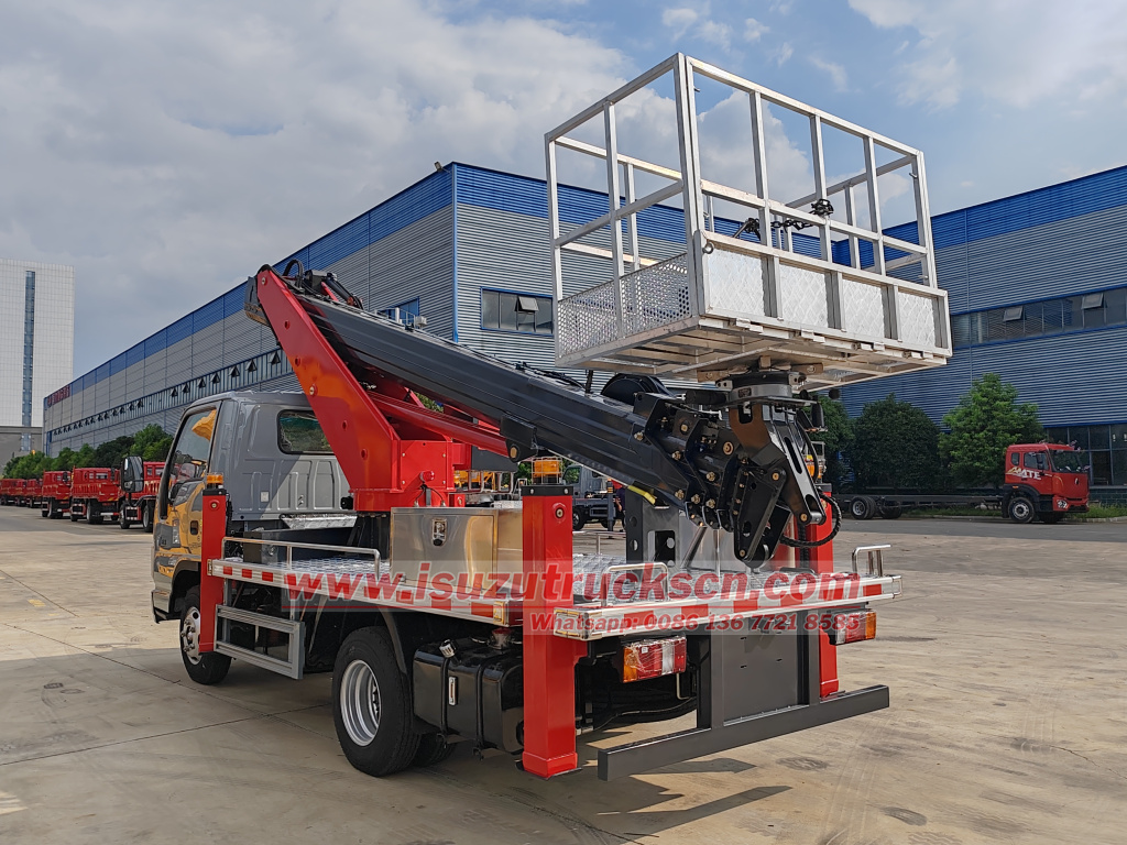 Isuzu 18m hydraulic platform truck