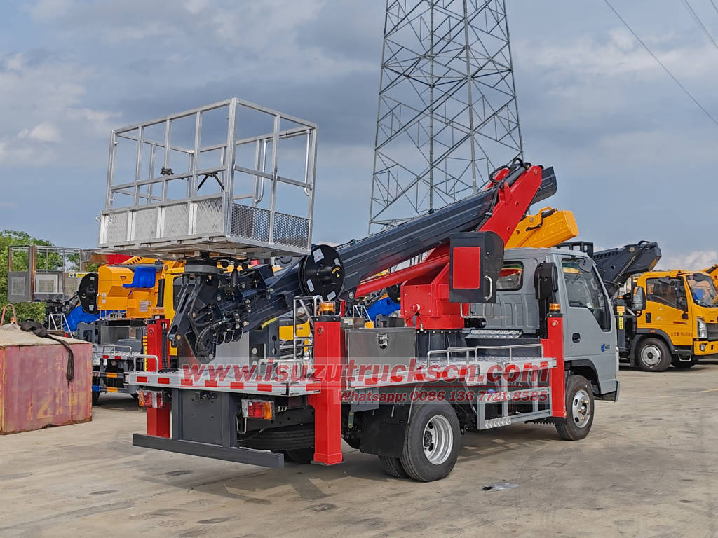 Isuzu 18m hydraulic platform truck