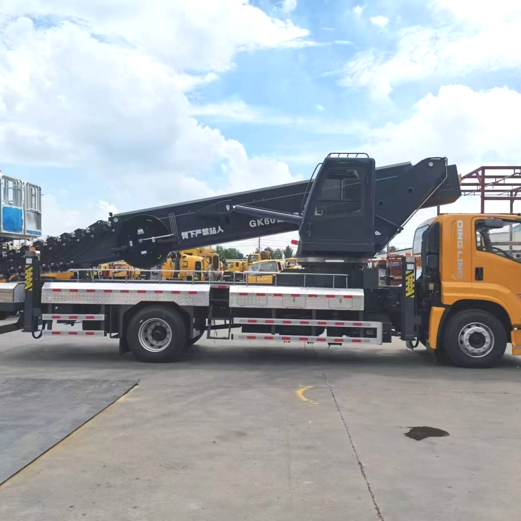 60M high place operation truck on Isuzu Giga