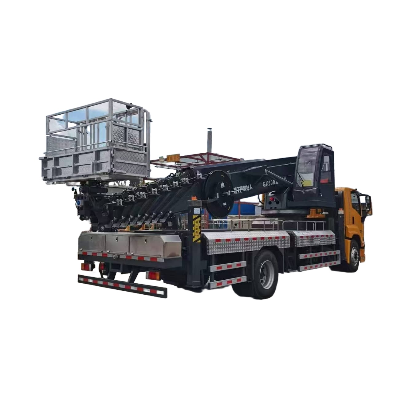 60M high place operation truck on Isuzu Giga