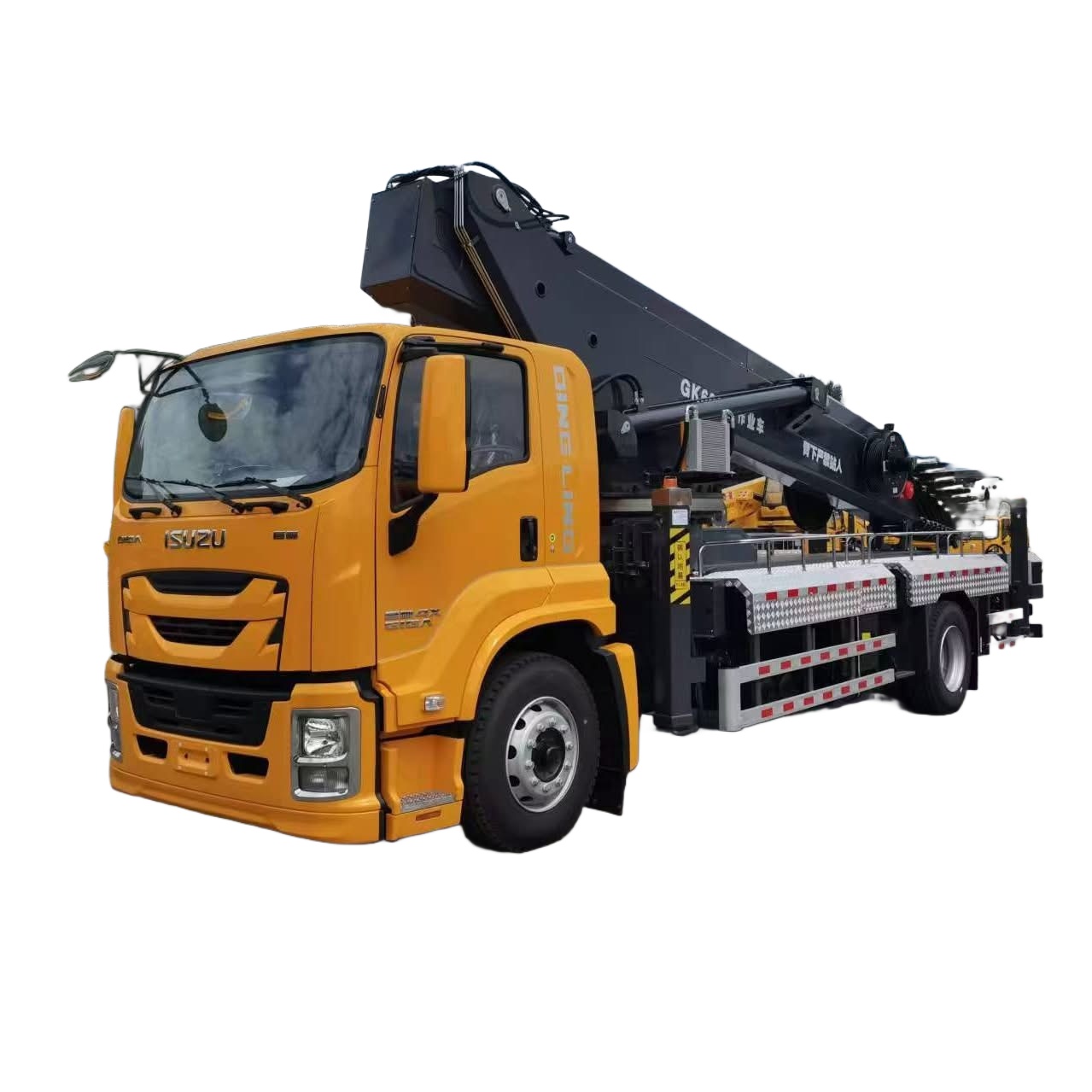 60M high place operation truck on Isuzu Giga