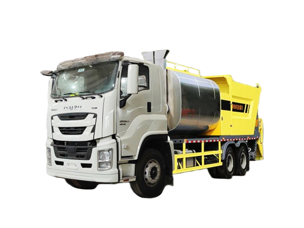 Isuzu GIGA 6x4 synchronous chip sealer truck 