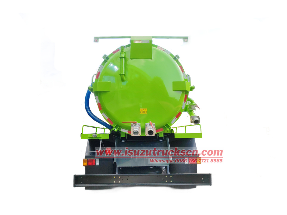 Isuzu 12000 liters septic tanker truck