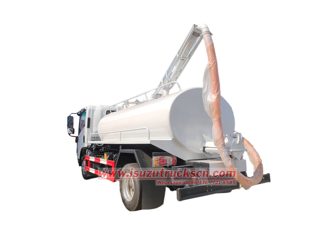 Isuzu KV100 5cbm cesspit emptier truck