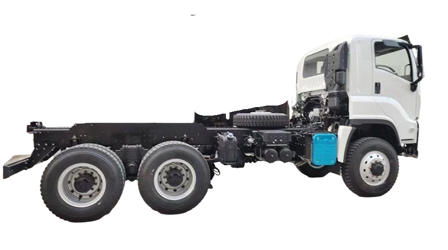 Philippines Giga Isuzu off-road heavy cab chassis trucks 6x6